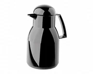 Termosy - Helios Top z tworzywa sztucznego firmy termos 1,0 L z przekręcanym biglem, czarny, ilość: 1 szt. 2734-002 - miniaturka - grafika 1