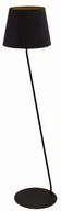 Lampy stojące - Sigma lampa podłogowa Lizbona E27 czarna/miedź 50229 - miniaturka - grafika 1