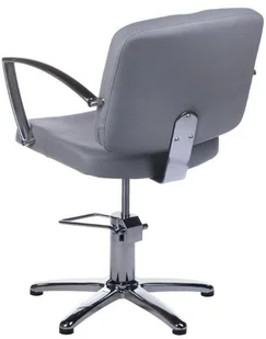 Barbiero Fotel fryzjerski Dario jasno szary BH-8163 - Fotele fryzjerskie - miniaturka - grafika 2