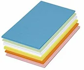 Zakładki indeksujące - Maul Maul Kartka do moderacji, biała, żółta, pomarańczowa, czerwona, zielona, niebieska, prostokątna, 18,5 cm x 9,5 cm, 250 szt./opak. 6394199 - miniaturka - grafika 1