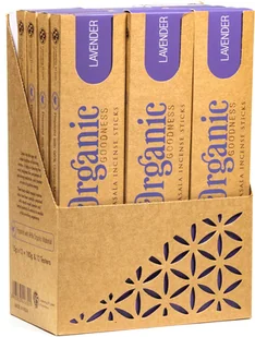 Song Of India Kadzidełka SOI Organic Lavender (lawenda) - 15g soi14 - Kadzidła i dodatki - miniaturka - grafika 2
