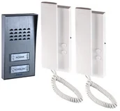 Domofony - Orno Zestaw domofonowy DOM-SG-919 Sagitta Multi dwurodzinny - miniaturka - grafika 1