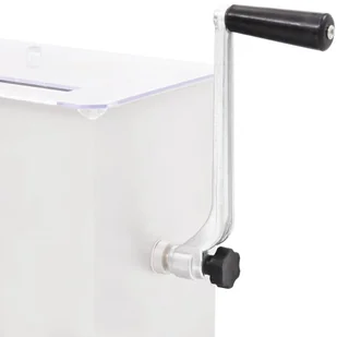 vidaXL Ręczna mieszarka do mięsa z pokrywką, srebrna, 20 L vidaXL - Inne urządzenia gastronomiczne - miniaturka - grafika 6