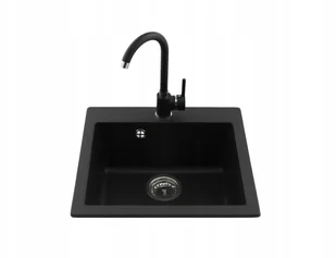 Laveo 6 kolorów Zlewozmywak Granitowy Duża Komora 20 cm - Zlewozmywaki - miniaturka - grafika 14