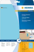 Etykiety do drukarek - Herma Etiketten A4 blau 210x297 mm Papier matt 20 St. - 4423 - miniaturka - grafika 1