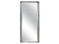 Lustra - Vente-Unique Duże lustro z listwami ELVIRE - drewno eukaliptusowe - 80 x 190 cm - Srebrne - miniaturka - grafika 1