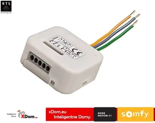 SOMFY Somfy 1811244 / 2401162 miniaturowy odbiornik do rolet 2401162 - Systemy inteligentnych domów - miniaturka - grafika 2