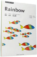 Papier do drukarek - Papyrus Papier xero A4 kolor RAINBOW - mix kolor intensyw - miniaturka - grafika 1