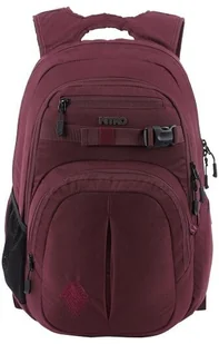 Nitro Nitro Chase plecak, plecak szkolny z organizerem, torba Schoolbag, plecak dzienny z kieszenią na laptopa 17 cali, Wine (czerwony) - 1131-878014 1131-878014 - Plecaki - miniaturka - grafika 2
