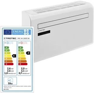 Trotec Klimatyzator ścienny PAC-W 2600 SH - Klimatyzatory - miniaturka - grafika 4