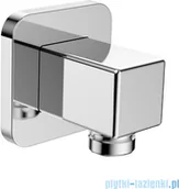 Węże prysznicowe - Omnires przyłącze kątowe węża prysznicowego chrom 8815-B - miniaturka - grafika 1