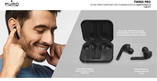 Puro TWINS PRO białe - Słuchawki - miniaturka - grafika 10