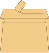 Papier do drukarek - Clairefontaine Koperty C6 pyłki 120 G karmelowa 5486C - miniaturka - grafika 1