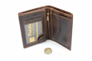 Harolds HAROLD'S Portfel Męski Duży Pionowy Bez Zapięcia Skóra Naturalna 5543 - Portfele - miniaturka - grafika 4