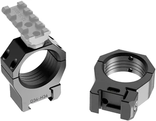 Audere we dare Montaż Audere PSR dwuczęściowy 34/34 gen 3 czarny 657-007 - Lunety i akcesoria - miniaturka - grafika 2