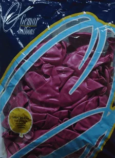 Gemar Balony metal 26cm różowe 100szt (GM90 33) BN47GMR - Balony i akcesoria - miniaturka - grafika 2