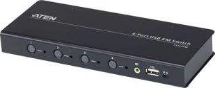 Aten CS724KM-AT 4 Port USB KVM Switch CS724KM-AT - Przełączniki KVM - miniaturka - grafika 2