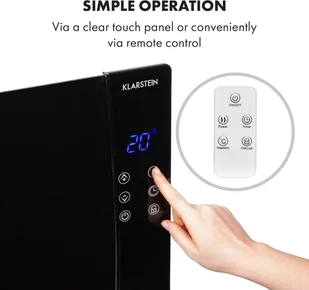 Klarstein Klarstein Lindholm, grzejnik konwekcyjny, termostat, timer, 2000 W HTR2-Lindholm B - Ogrzewanie przenośne Klarstein Klarstein Lindholm, grzejnik konwekcyjny, termostat, timer, 2000 W HTR2-Lindholm B - Ogrzewanie przenośne - miniaturka - grafika 8