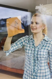 Vileda 141327 Ścierka do mycia okien - Ściereczki, gąbki, czyściki - miniaturka - grafika 5