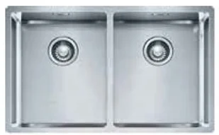 Franke Box BXX 220/120-34-34 stal jedwab 127.0370.188 - Zlewozmywaki - miniaturka - grafika 2