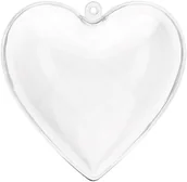 Dekoratorstwo - BREWIS Serca akrylowe 8cm Brewis (5) - miniaturka - grafika 1