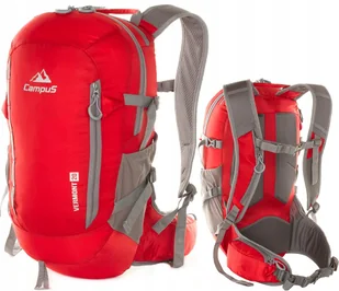 Campus Plecak miejski sportowy Vermont 20 czerwony - Plecaki - miniaturka - grafika 2