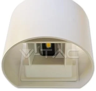 v-tac Oprawa Ścienna Kinkiet 6W V-TAC Góra/Dół Regulowany Czarny Okrągły IP65 Bridgelux VT-756 4000K 660lm - Lampy ścienne - miniaturka - grafika 15