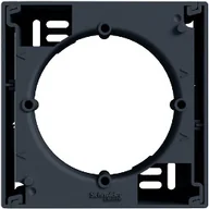 Gniazdka elektryczne - Schneider Asfora podstawa naścienna natynkowa antracyt EPH6100171 - miniaturka - grafika 1