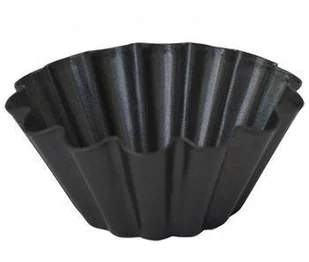 DE BUYER Forma do babek 10x10x4,5 cm, czarna - Formy do ciast - miniaturka - grafika 2