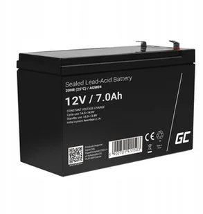 Green Cell akumulator żelowy AGM 12V 7Ah AGM04 - Baterie do zasilaczy awaryjnych UPS Green Cell akumulator żelowy AGM 12V 7Ah AGM04 - Baterie do zasilaczy awaryjnych UPS - miniaturka - grafika 11