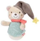 Zabawki interaktywne dla dzieci - BabyFehn Wańka wstańka Miś Bruno 18 cm - miniaturka - grafika 1