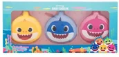 Kosmetyki kąpielowe dla dzieci - Pinkfong Pinkfong Baby Shark Bath Fizzers Kit zestaw Musująca kula do kąpieli 3 x 90 g dla dzieci - miniaturka - grafika 1