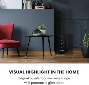 Klarstein Bellevin 6 Uno - Chłodziarki do wina - miniaturka - grafika 2