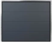 Akcesoria do bram - WIŚNIOWSKI Brama garażowa segmentowa z napędem Nobla Antracyt 2500x2125 mm Wiśniowski - miniaturka - grafika 1