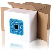 Puszki elektryczne i akcesoria - F-tronic Urządzenie ze złączem F Tronic thermofix puszka na waermenbrueckefreie izolacja, niebieski, eps20/Multi - miniaturka - grafika 1