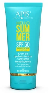 APIS APIS Hello Summer Krem do opalania twarzy z nektarem komórkowym SPF50, 50ml - Balsamy i kremy do opalania - miniaturka - grafika 2