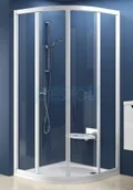 Kabiny prysznicowe - Ravak Supernova SKCP4-80 80x80 profil biały szkło transparentne 31140100Z1 - miniaturka - grafika 1