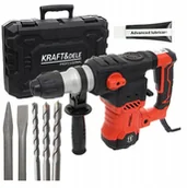 Młoty udarowe - Młotowiertarka Sds 2700W 6J Kraf&dele+ Wiertła - miniaturka - grafika 1