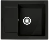Zlewozmywaki - Franke Maris MRK 611-62 czarny mat 124.0442.558 - miniaturka - grafika 1