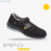 Obuwie robocze - PPO Strzelce Opolskie SANDAŁY BEZPIECZNE Z METALOWYM PODNOSKIEM CHRONIĄCE PRZED EFEKTEM ESD MODEL 651, PN-EN ISO 20345, S1, SRC, ESD; (42) - miniaturka - grafika 1