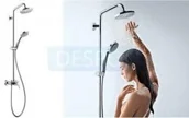 Zestawy prysznicowe - Hansgrohe Croma 100 27154000 - miniaturka - grafika 1