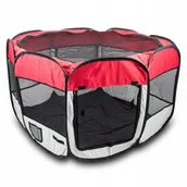 Łóżeczka i kojce - Duży Kojec Zagroda Dla Psa Psów Szczeniąt Zwierząt - miniaturka - grafika 1