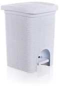 Kosze na śmieci - Kosz łazienkowy biały - miniaturka - grafika 1