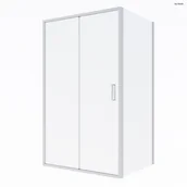 Kabiny prysznicowe - Oltens Fulla 120x90 cm prostokątna drzwi ze ścianką 20205100 OLT-20205100-0 - miniaturka - grafika 1