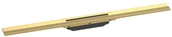 Odpływy liniowe - Hansgrohe Hansgrohe RainDrain Flex Odpływ liniowy 80 cm złoty optyczny polerowany 56044990 - miniaturka - grafika 1