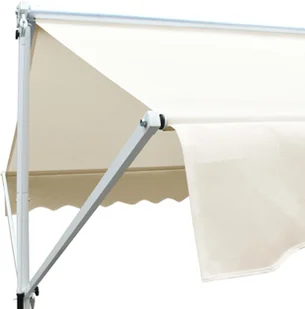 vidaXL Zadaszenie wolnostojące, 600x300 cm, kremowe vidaXL - Pawilony ogrodowe - miniaturka - grafika 5