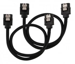 Corsair Corsair Premium Sleeved SATA Data Cable Set with S CC-8900248 - Pozostałe akcesoria sieciowe - miniaturka - grafika 2