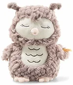 Maskotki i pluszaki - Steiff Ollie sowa - 23 cm - przytulanka dla niemowląt - Soft Cuddly Friends - miękka i nadająca się do prania - różowo-brązowa (241833) - miniaturka - grafika 1