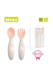 Beaba Nude sztućce plastikowe w etui - Sztućce dla dzieci - miniaturka - grafika 6