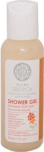 Natura Siberica MINI Żel pod prysznic Witaminy dla Skóry 50ml 4744183017955 - Kosmetyki do kąpieli - miniaturka - grafika 2